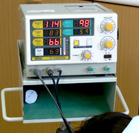 血圧・血中酸素濃度モニター